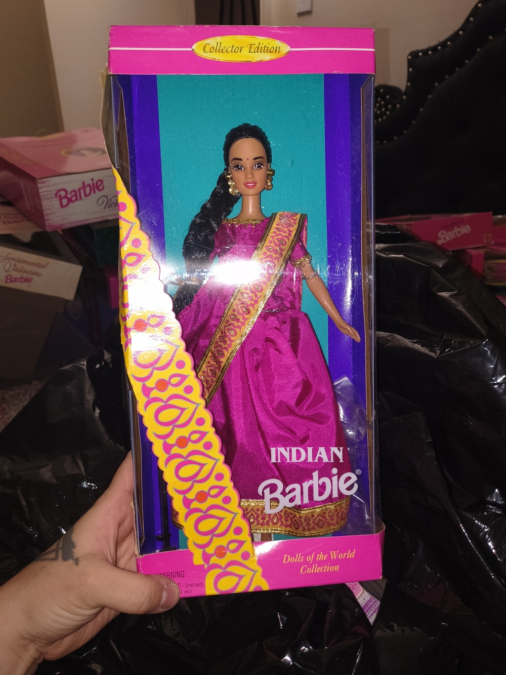 Barbie Indian Doll in Fuchsia and Gold Collector Edition